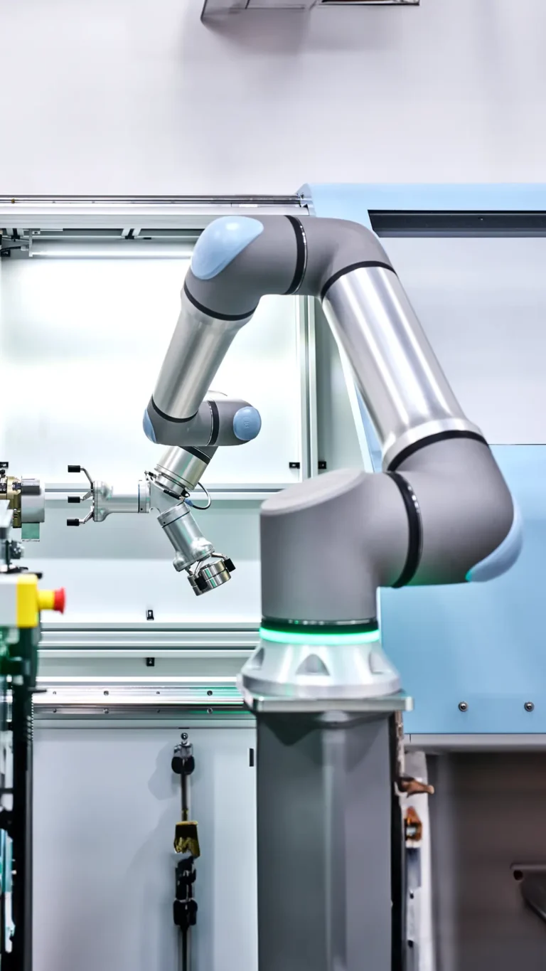 UR30 a punto de tomar un objeto